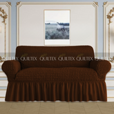 Bubble Sofa Cover  dark Brown